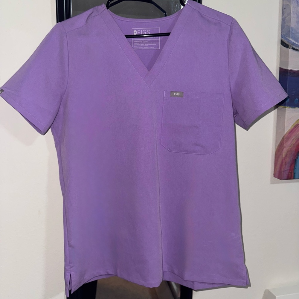 Figs Lilac Catarina Top & Zamora Joggers Set - M